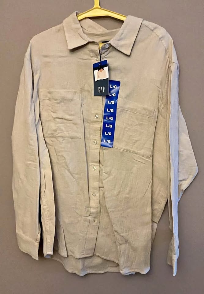 Ladies large Cotton Shirt