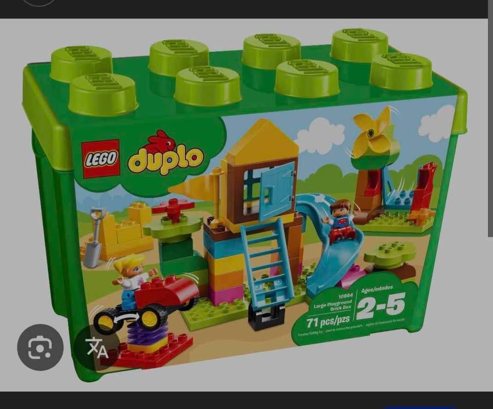 Lego Duplo 75 Pcs + Green Mat - photo 2