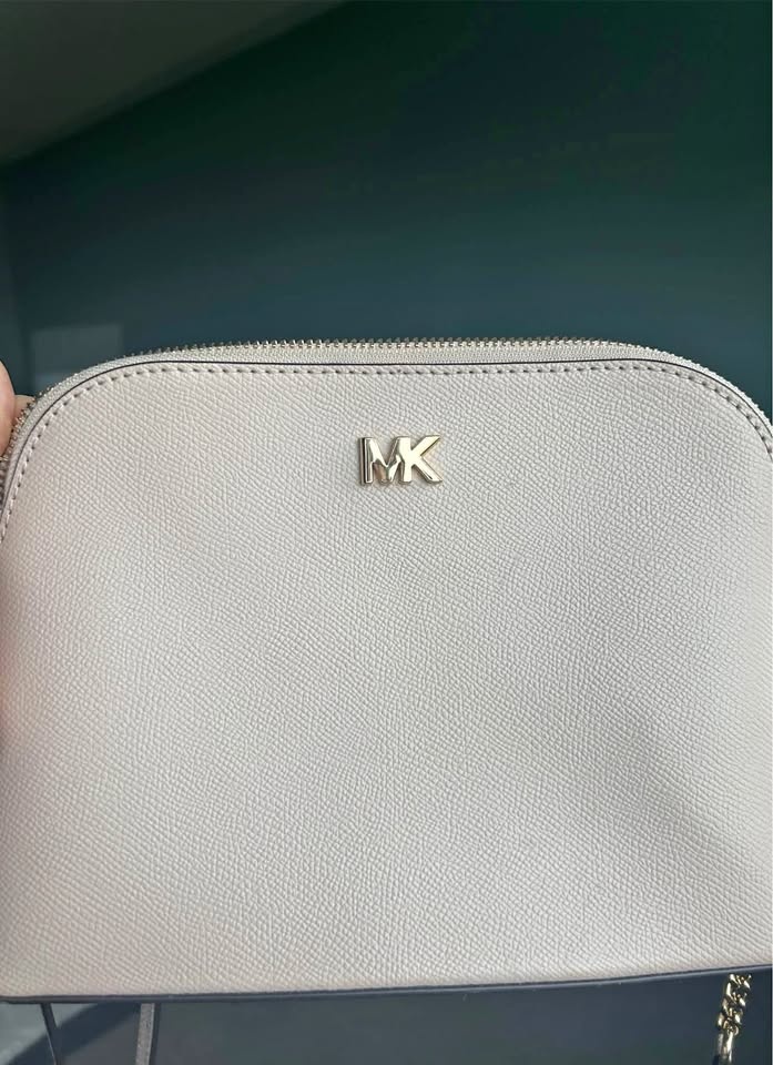 Small Safiano Leather Dome Crossbody Bag - Michael Kors