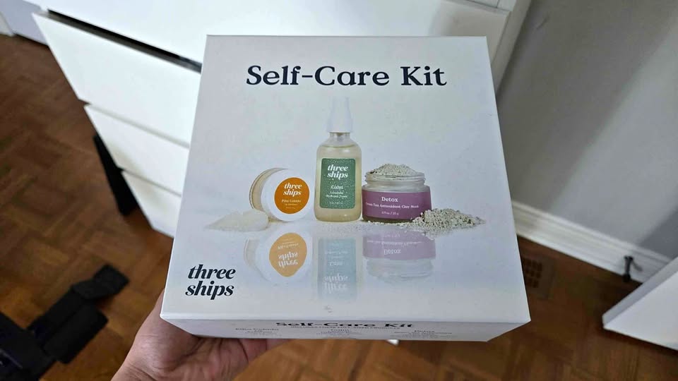 Skincare gift kit, unopened