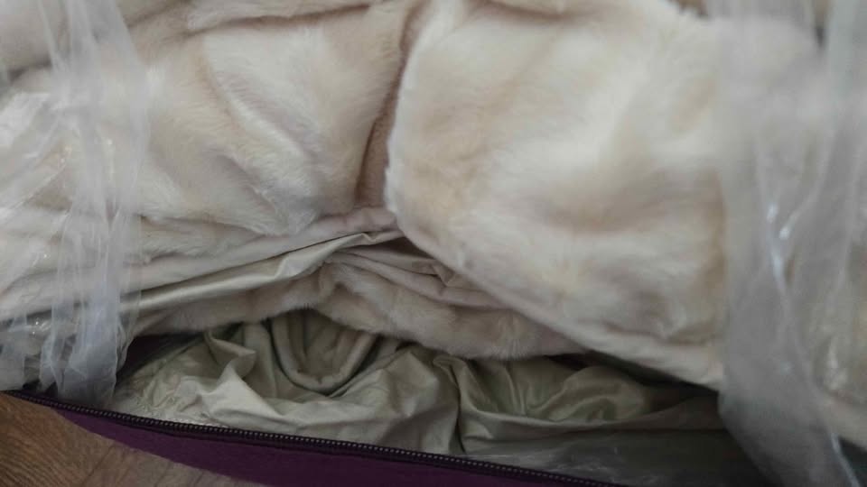 New fur mattress topper, king 180x200cm 🥕 - photo 3