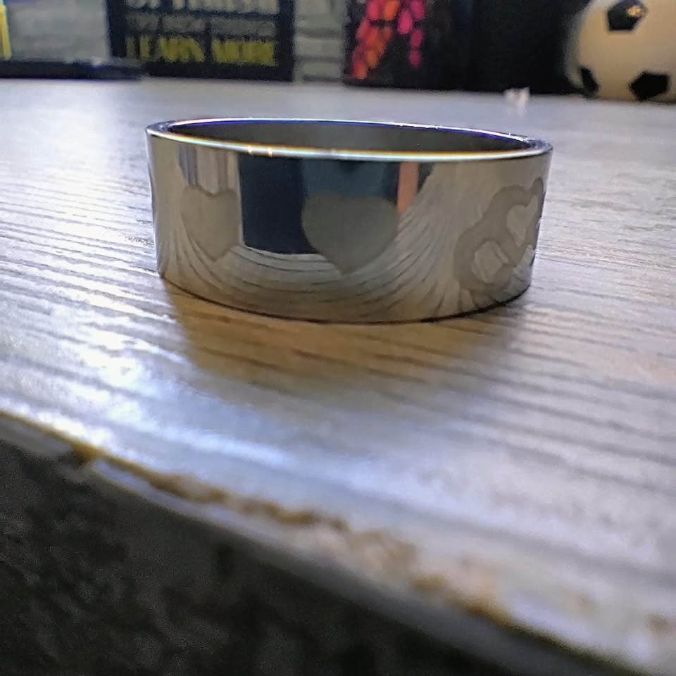 Love Stainless Steel Ring - photo 2