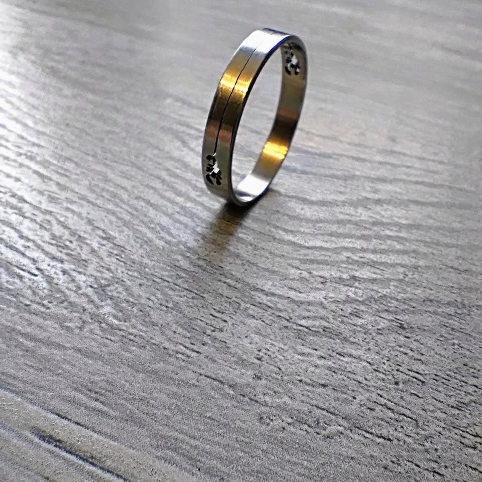 Lobster inspired stainless steel ring - photo 4