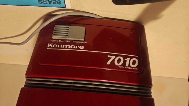 Kenmore Vacuum - Working