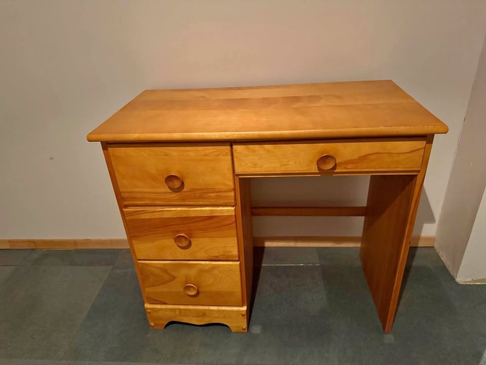Solid Pine Writing Desk