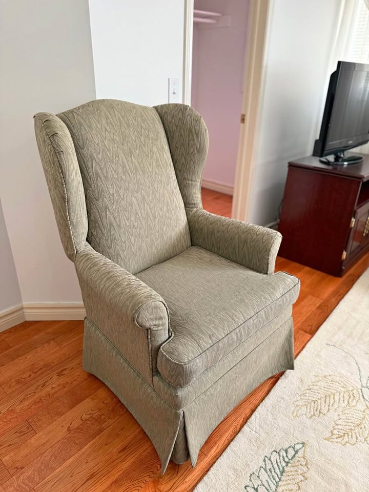 Estate Sale - Vintage wingback armchair