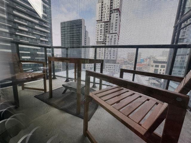 Set of 3 - Wooden Table and 2 Chairs - photo 4