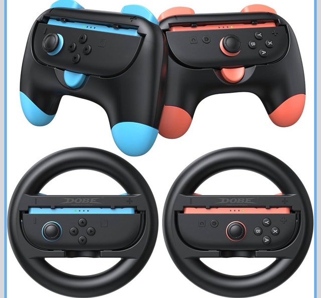 Switch 2 Controller Grips & Steering Wheels