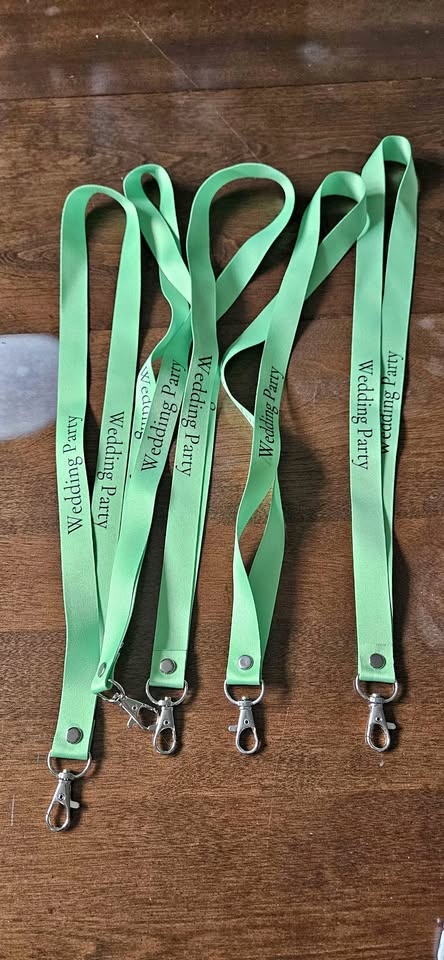 Lanyards for wedding
