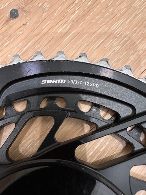 SRAM Force 50/37T 12-Speed Chainring Kit - photo 2