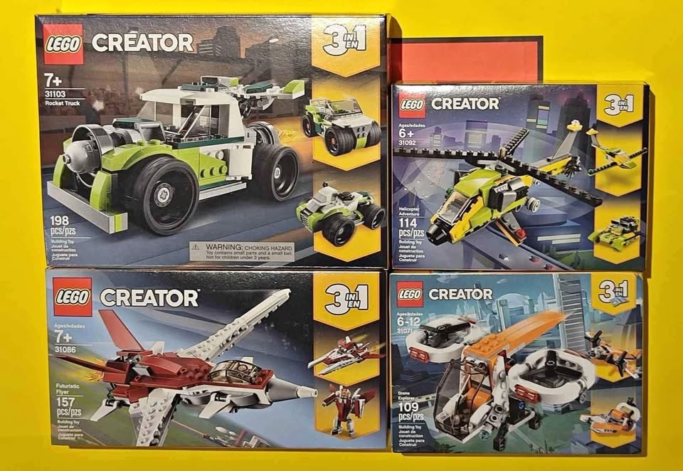 Lego Creator 3-in-1 Sets