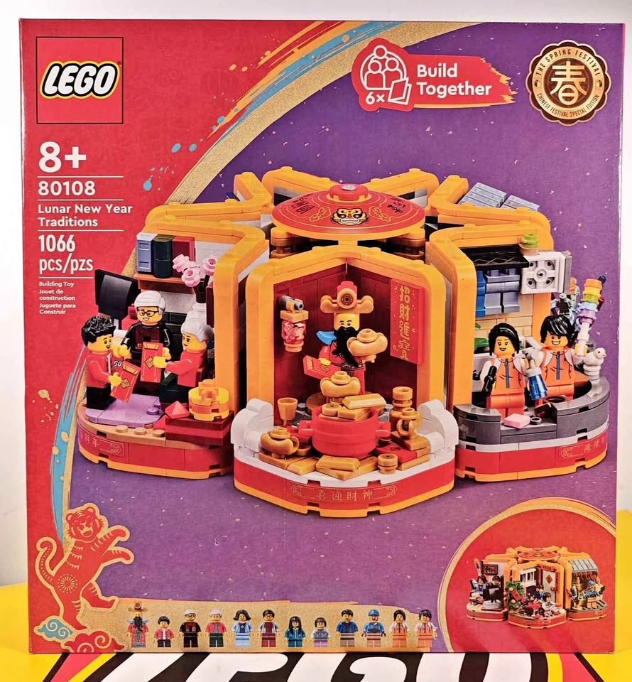 Lego Chinese New Year 80108 Lunar New Year Traditions w/ Minifig