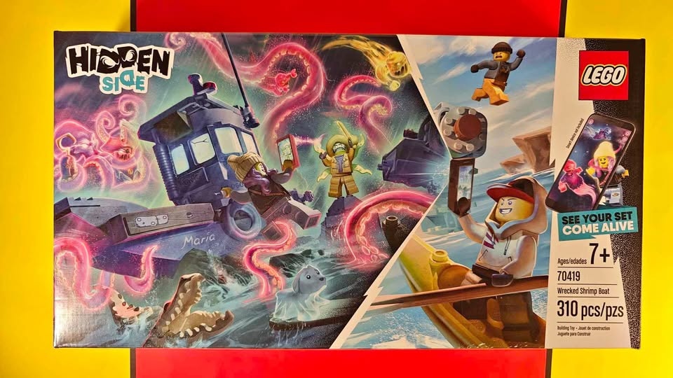 Lego Hidden Side 70419 Wrecked Shrimp Boat w/ Minifigures 2020 B