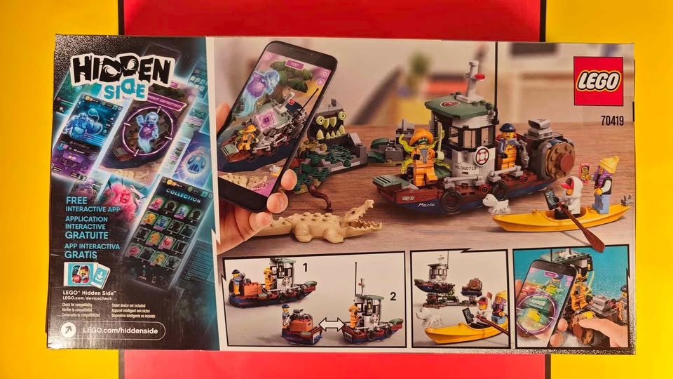 Lego Hidden Side 70419 Wrecked Shrimp Boat w/ Minifigures 2020 B - photo 2