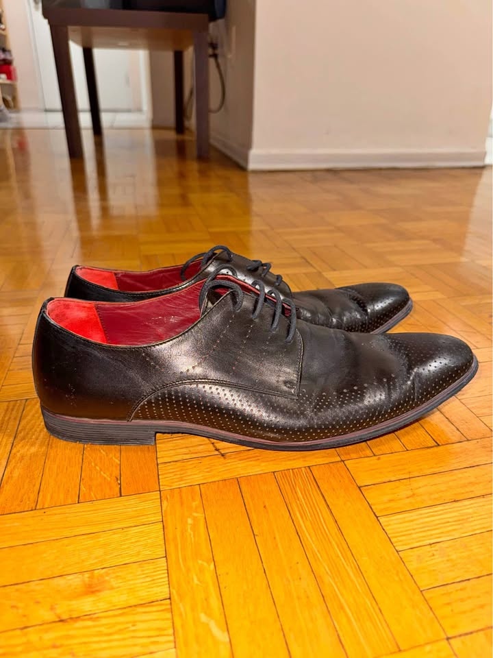 Da Vinchi Formal Shoes - Black, US Size 11