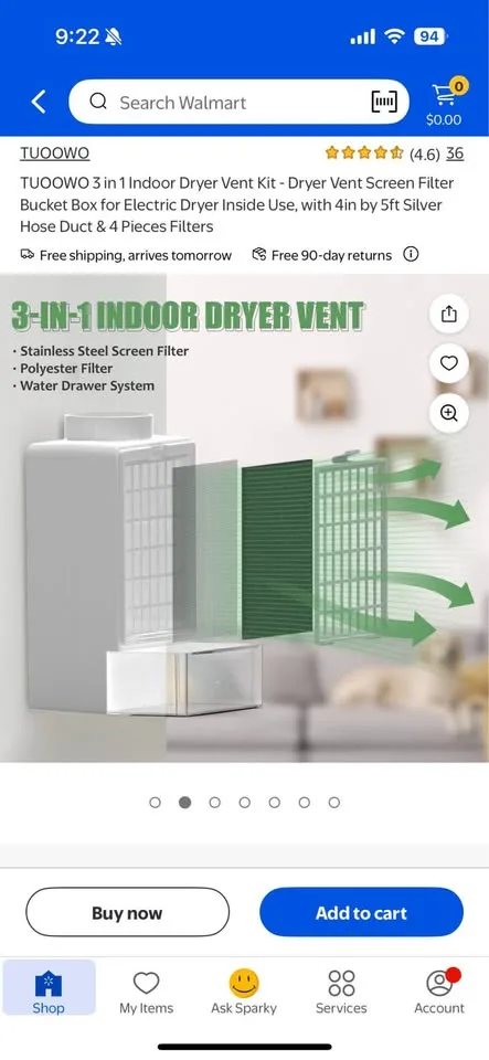 Dryer Vent Kit image indicator(3)