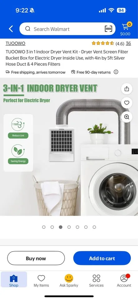 Dryer Vent Kit image indicator(4)