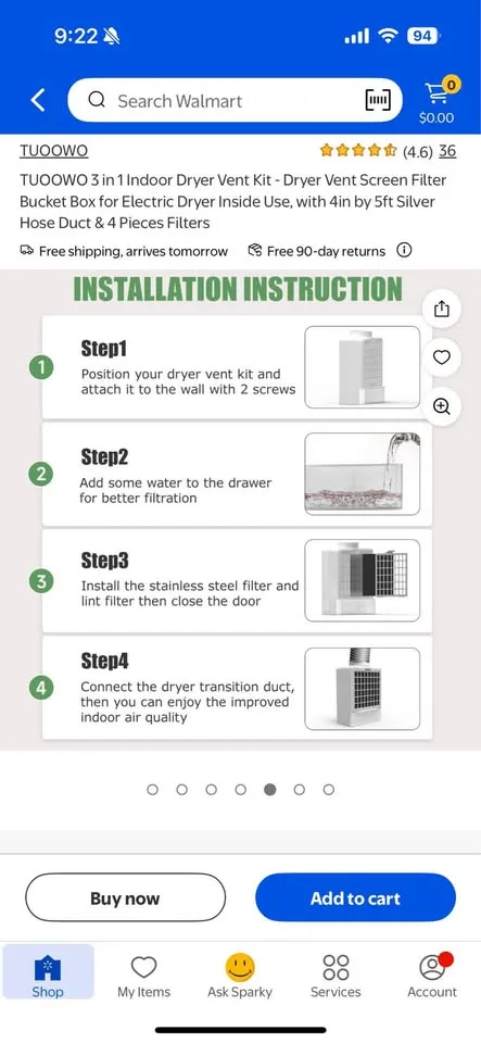 Dryer Vent Kit image indicator(6)