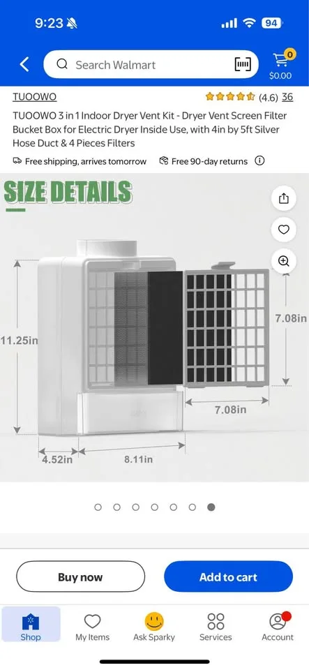 Dryer Vent Kit image indicator(8)