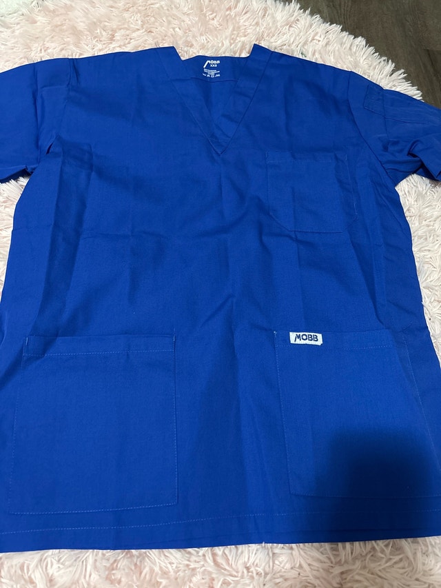 Brand New MOBB Scrubs – XXS Navy Blue (2 Sets, Never Worn!) - photo 3