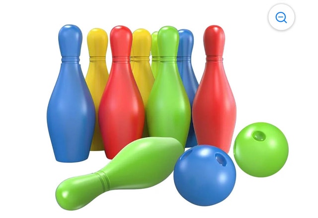 Kids Bowling Set - 12-Piece Indoor & Outdoor Family Fun Game