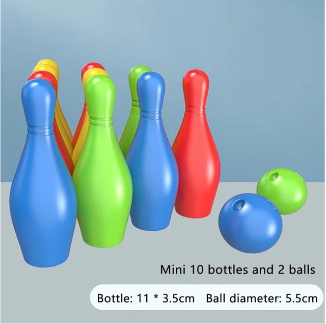 Kids Bowling Set - 12-Piece Indoor & Outdoor Family Fun Game - photo 3