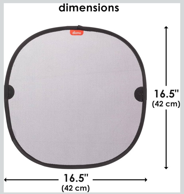 Diono Sun Stoppers Car Window Shades - 2 Pack - photo 3