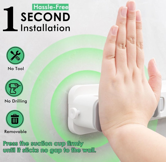 Brand New Luxear Wall Mounted Mop and Broom Holder - photo 2