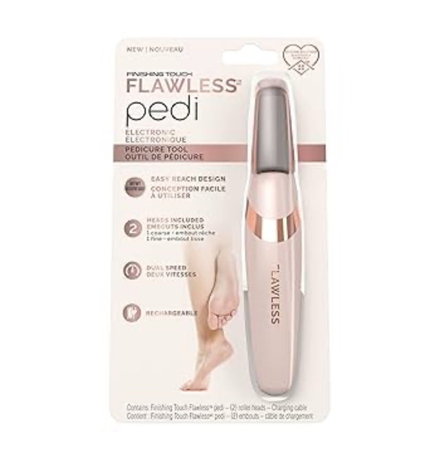 Brand New Finishing Touch Flawless Pedi Electronic Pedicure Tool