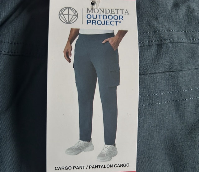 Brand New Mondetta Outdoor Project Cargo Pants - Navy