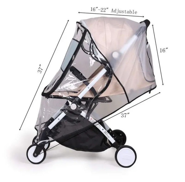 Brand New Baby Stroller Rain Cover - photo 4