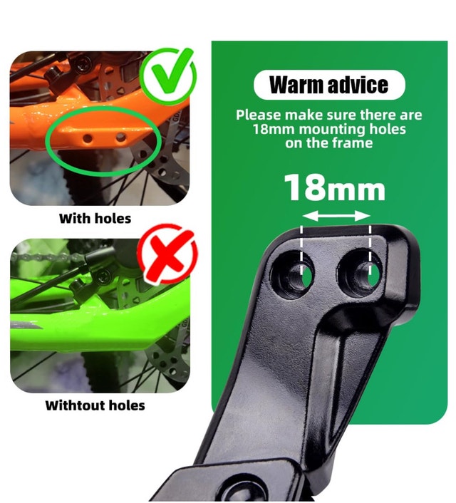 Brand New RBR Bike Bicycle E-Bike Kickstand - photo 3