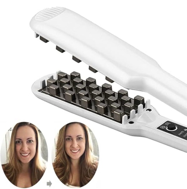 SupreV&G Fluffy Corn Hair Volumizing Straightener Comb