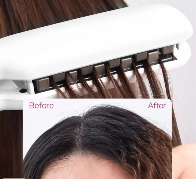 SupreV&G Fluffy Corn Hair Volumizing Straightener Comb - photo 5