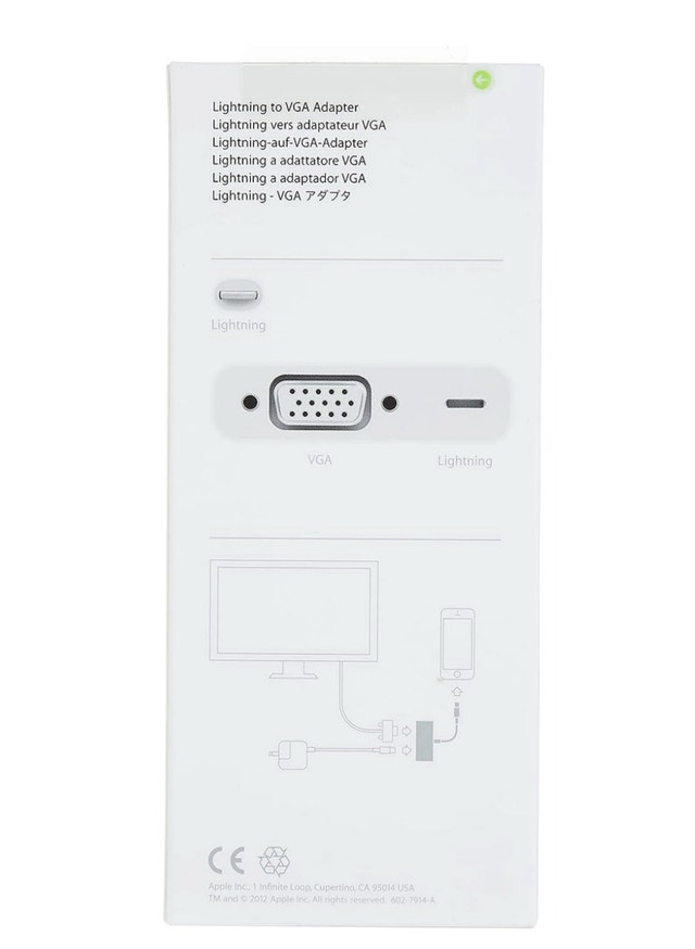 Brand New Apple Lightning to VGA Adapter - photo 5