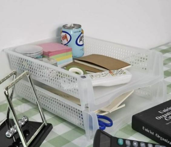 Brand New Set of 6 Stackable Letter Tray Desk Organizer - photo 4