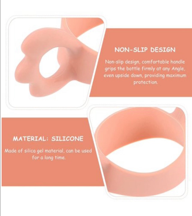 New Kisangel Silicone Baby Bottle Handle - photo 4