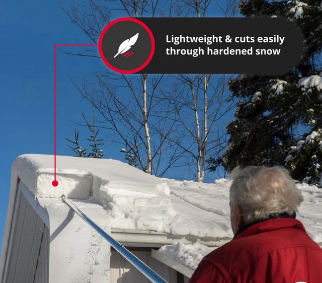Brand New TODALE 20 ft Roof Snow Removal Rake - photo 5