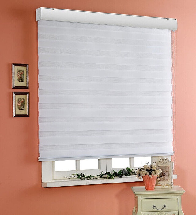 Brand New Winsharp, Double Zebra Roller Blinds W58 x H64 - photo 3