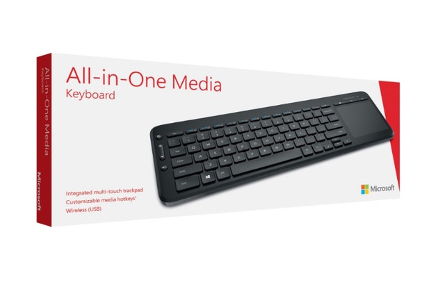 Brand New Microsoft All-in-One Media Keyboard + Trackpad