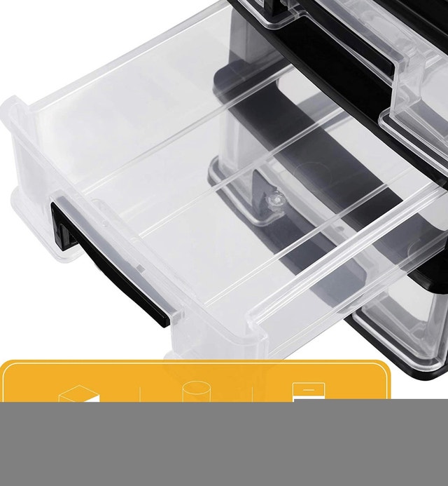 Brand New VOSAREA 3 Drawer Desktop Storage Box Organizer - photo 4