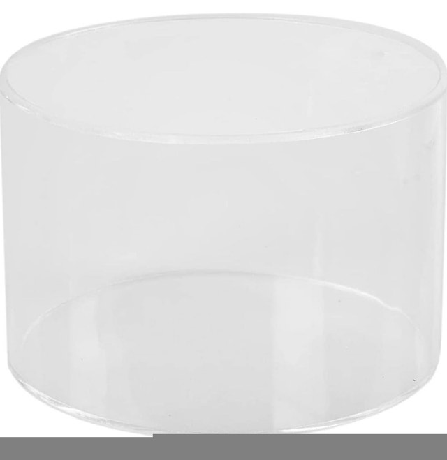 Brand New Clear Acrylic Cake Box Stand Round Transparent Display - photo 3