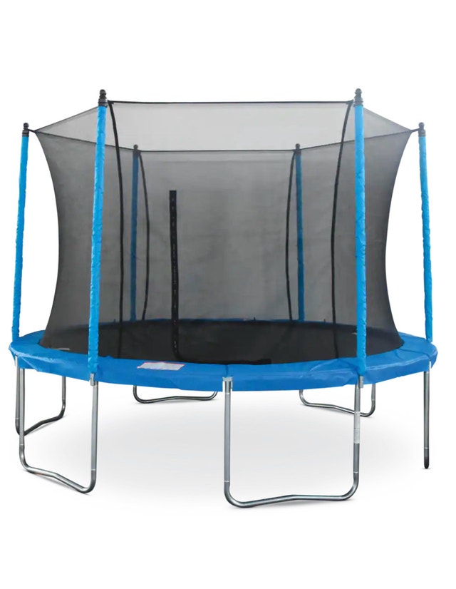 12 Foot Trampoline + Safety Enclosure Net