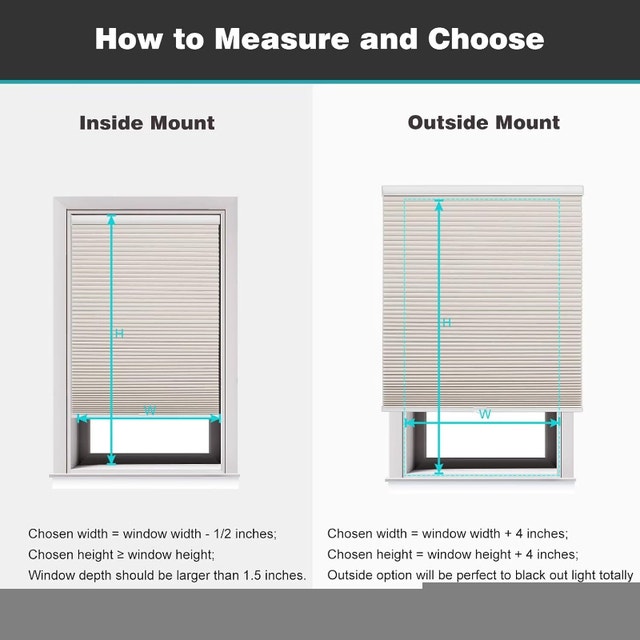Brand New Changshade Cellular Shades Light Filtering Cordless - photo 5