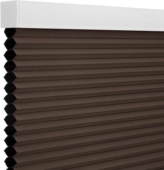 Brand New Changshade Cellular Cordless Blackout Shades - Taupe