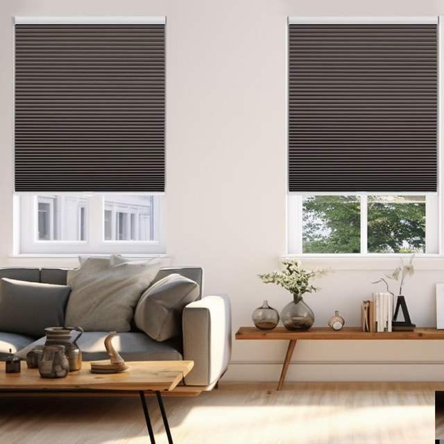 Brand New Changshade Cellular Cordless Blackout Shades - Taupe - photo 2