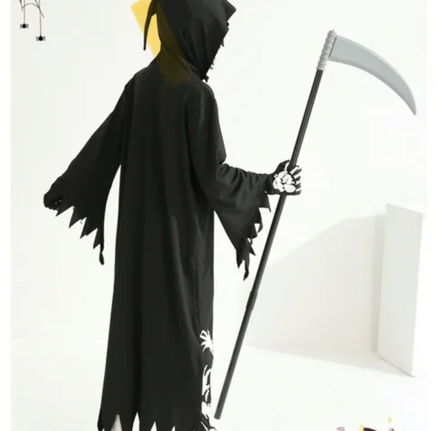 Brand New Kid's Party Grim Reaper Costume - photo 2