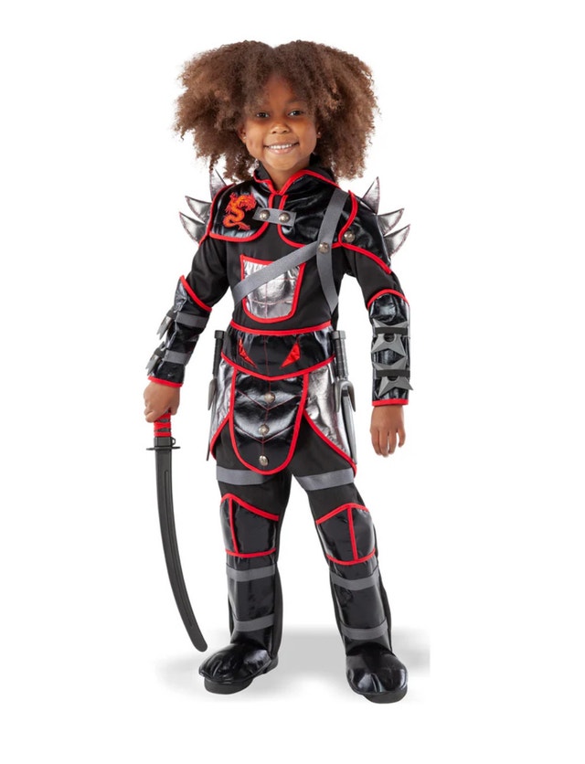 Brand New Kid's Party Ninja Warrior Dress Up Costume - photo 2