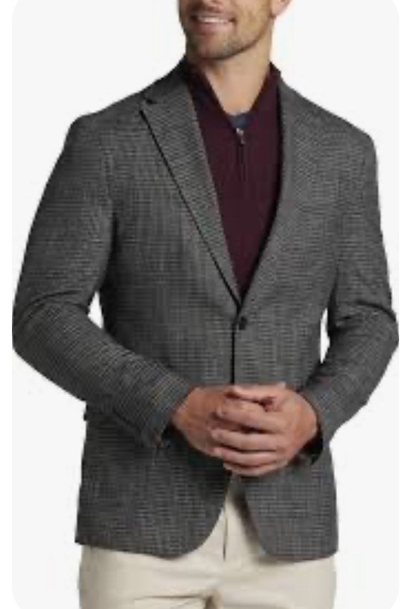 Brand New CMTLab Houndstooth Sports Coat Blazer - Medium - photo 2