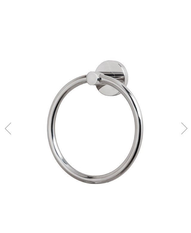 Bath Styles Chrome Towel Ring